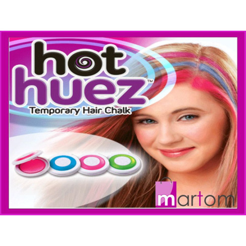 RB16 Huez barevné melíry dekorace do vlasů farbonie