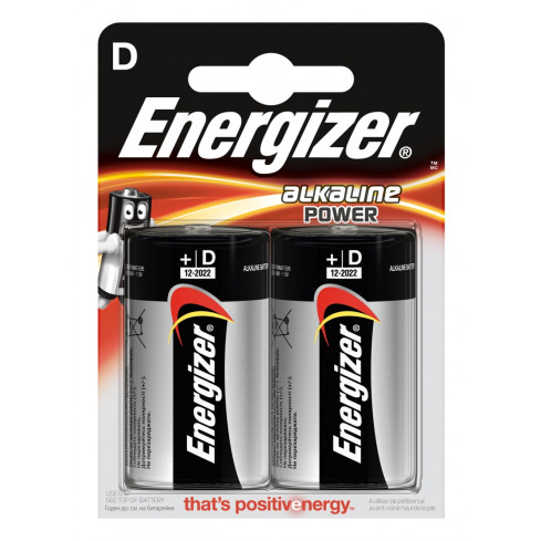 EN4 2x ENERGIZER Alkaline Power R20 D 1,5V baterie