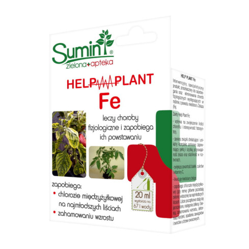SUM40 HELP PLANT IRON (FE) 20ML, Blattdünger, verhindert physiologische Krankheiten und Wachstumshemmungen