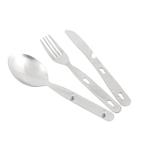 NN17 TURISTICKÁ JEDNOTKA 3v1 NÁDOBÍ NŮŽ Nůž Lžíce