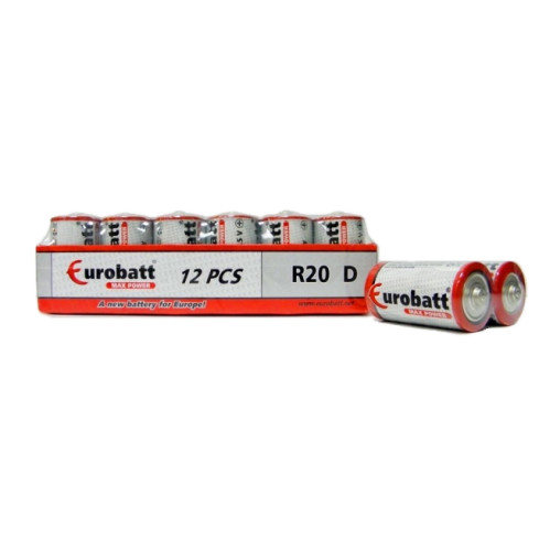 KK40 2x eurobatt LR20 D R20 POWER BATERIE