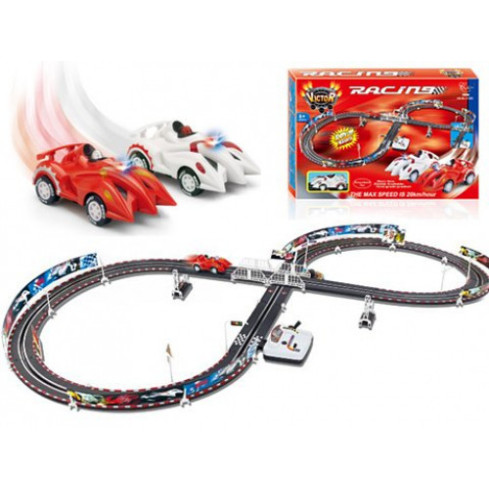 PP96 Elektrická smyčková závodní dráha 295cm 20km/h +auto