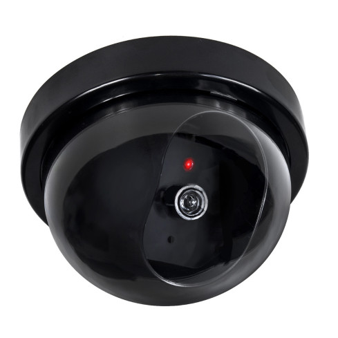 AG34 ATRAPA KAMERY CCTV DOME BLIKAJÍCÍ LED MONITOROVÁNÍ