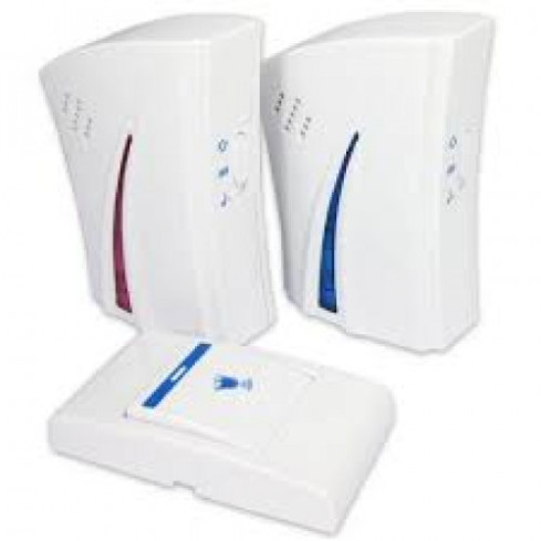 AG48 BEZDRÁTOVÝ ZVONEK 2 GONGY 1 DÁLKOVÉ OVLÁDÁNÍ 36 MEL 150M