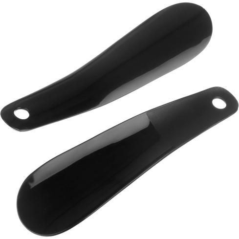 TG81661 Black Plastic Shoe Horn, Short, 16 cm