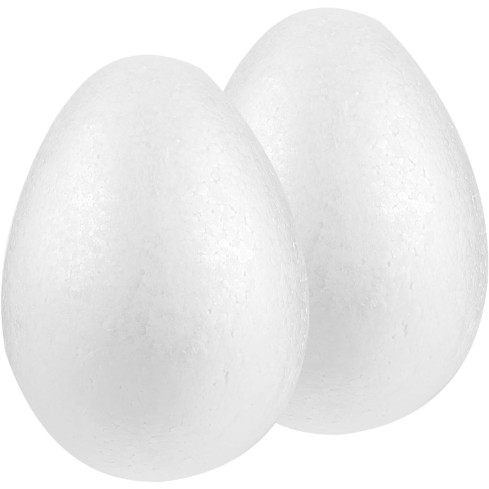 TG40900-1 POLYSTYROL EIER EIER 2 STK. 10 CM für Decoupage STROIKA