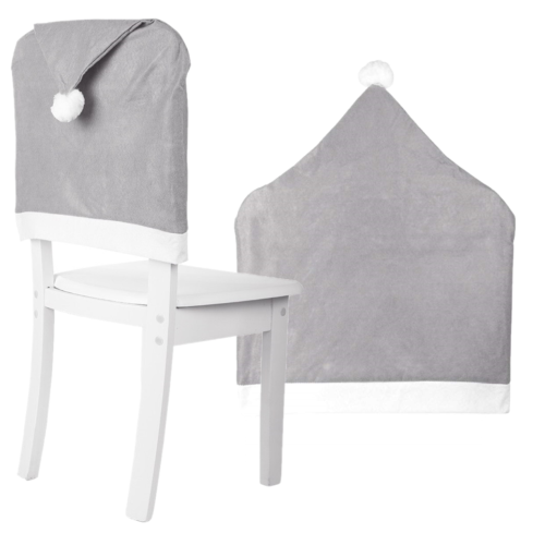 XX10 Stuhlhussen saint mickey's Hut saint mickey's Stuhlrücken Ornament grau