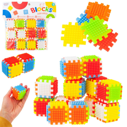 TG71162 BLOKS KREATIVNÍ KOSTKY SADA VZDĚLÁVACÍ