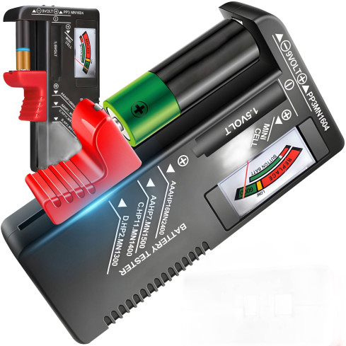 TG67393 BATERIE a MĚŘIČ BATERIÍ AA AAA R14