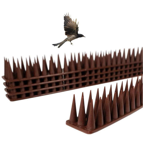 TG71387-2 Bird spikes for pigeons and small animals (1 pc.) Bird repellent strip for birds, cats, and martens