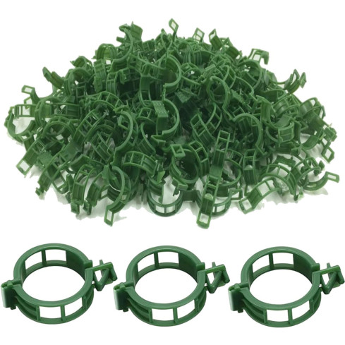 TG71407 CLIPS HALTER CLIP FÜR TOMATEN BOHNENSPROSSEN STIELE 100 STÜCK
