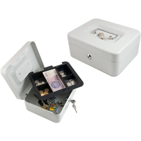 FT16 metal cash box, safe, piggy bank, keys