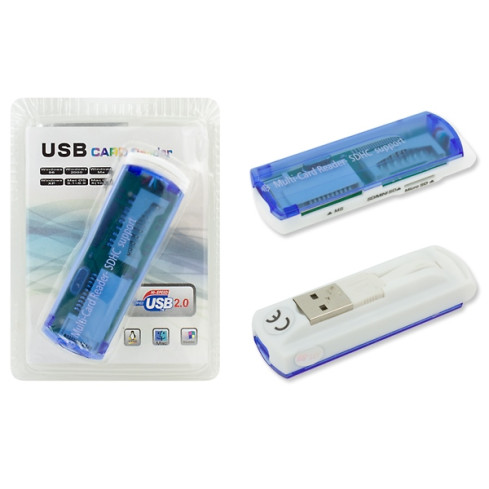 PC56 MULTI USB ČTEČKA PAMĚŤOVÝCH KARET 43 v 1 ALL IN ONE