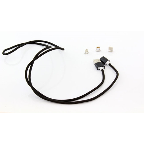 AK239 USB MAGNETICKÝ MIKROKABEL 3 v 1
