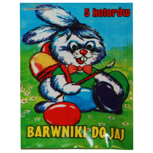 CHEM0014 OSTEREIERFÄRBEMITTEL 5 FARBEN OSTEREIERFÄRBEMITTEL