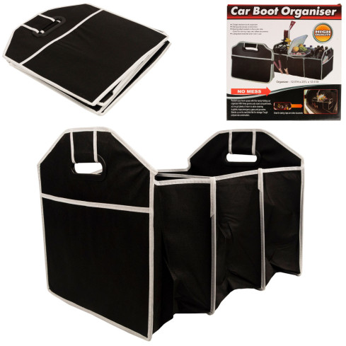 BB36 Auto Kofferraum Organizer Faltbare Kofferraum-Tasche Gadget Universal Klapp-Box