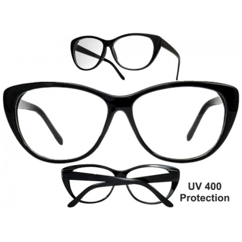 SS66 BRÝLE S KOČIČÍMA OČIMA ČERNÉ