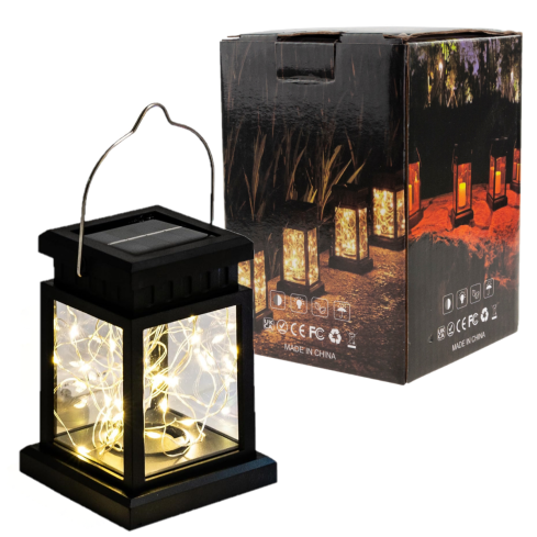 TG67267 SOLÁRNÍ LED FLAMMER LAMPARNIA DRUCIKA OGROD LAMPION PRO BALKON TERASU