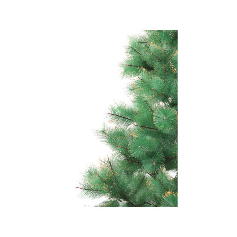 20025 KÜNSTLICHER WEIHNACHTSBAUM KIEFER GOLD MIT KRISTALLEN