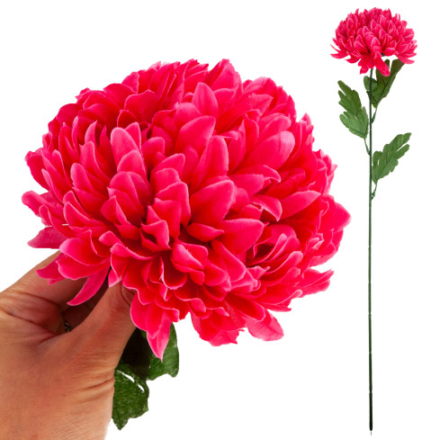 CV14384-13 CHRISTOPHER SPRING 70cm KÜNSTLICHE BLUMEN FÜR STROIT GROSSE BLUME 13cm FÜR GRABEN rot