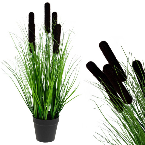 CV17504-2 Artificial Water Cane Grass in a Pot – Beautiful