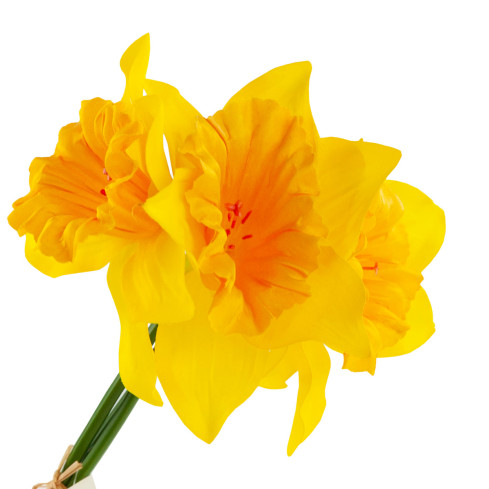 CV21321-3 DACONCILS NARCYCLES BUNCH ARTIFICIAL ORNAMENTAL FLOWERS DACONCIL IN BUNCH gummiert