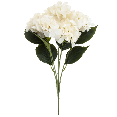 CV28571-2 HORTENSIE DICHTER STRAUSS VON 5 HORTENSIENBLÜTEN 50CM FÜR SCHILFVASE