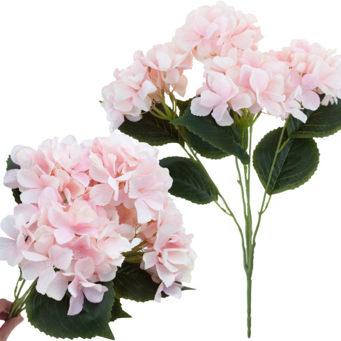 CV28571-3 HORTENSIE DICHTEN SCHÖNEN HORTENSIEN STRAUSS KÜNSTLICHE BLUMEN WIE LIVE-ROSA X5