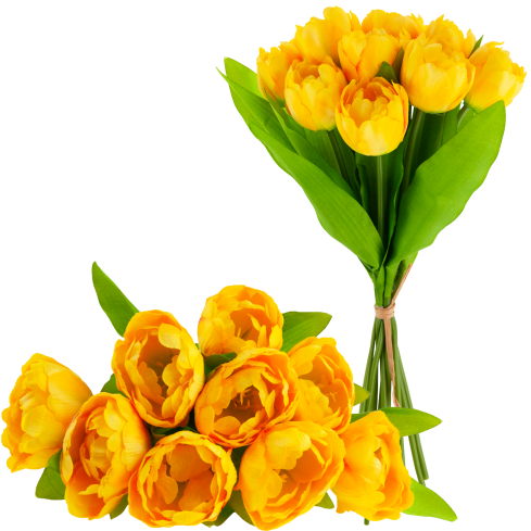 CV31227-3 Tulpenstrauß, künstliche Tulpen, Komposition für Vase Schilfrohr