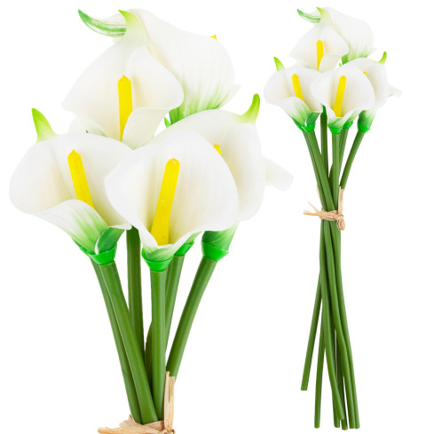 CV32651 KÜNSTLICHE BLUMEN KALIE Blumenstrauß für Vase für CMENTARY Schilfstrauß