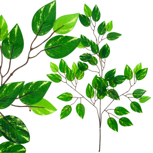 CV33350 DEKORATIVEN ZWEIG BLÄTTER BLÄTTER FÜR VASE DEKORATION ZUSAMMENSETZUNG