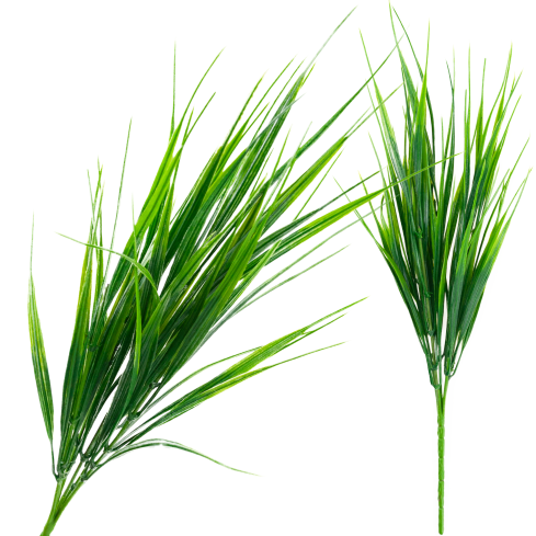 Artificial grass, grass bundle, grass on a spike, green, 39 cm