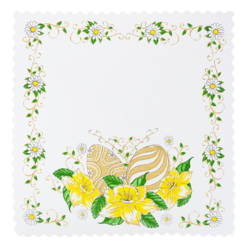 DEC4518 Christmas tablecloth, 36 cm, Easter table decoration