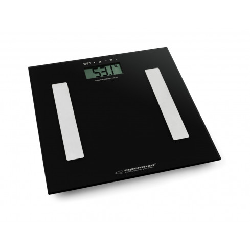 ES158C FITNESS LCD BADEZIMMER SCHWARZ