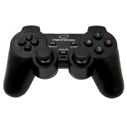 EG102 GAMEPAD PAD FÜR PS3 PC ANALOG USB VIBRATION