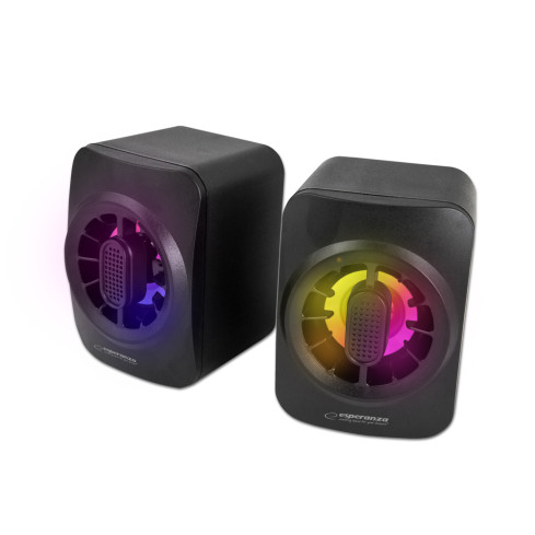 Sakara Esperanza EGS104 2.0 USB LED Rainbow Speakers