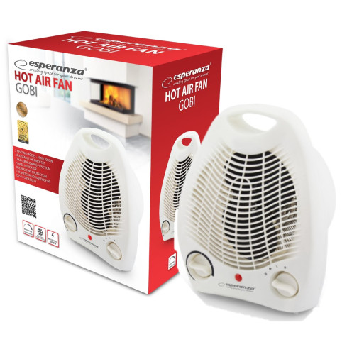 EHH001 Electric Heater, Fan Heater with Temperature Control, 2000 W