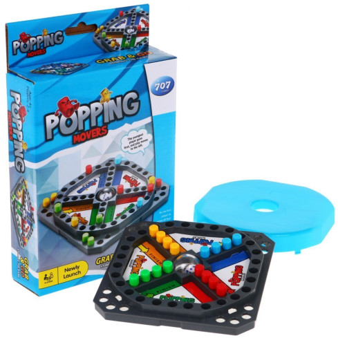 TG59951 New Popping Movers Ludo Board Game for Kids – Family Race