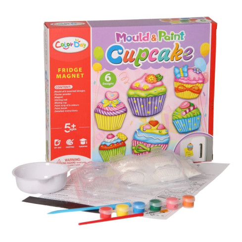 TG67288 MAGNETE DIY KREATIV KIT DIY CUPCAKES FÜR KÜHLSCHRANK