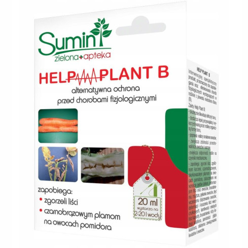 SUM37 Help Plant B Bor-Mangelspray 20 ml, Bekämpft die Krautfäule