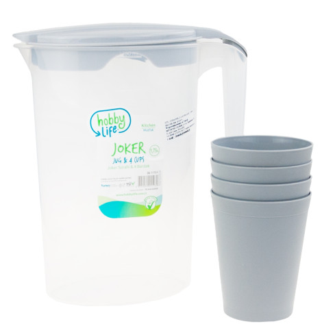 HOB061115 DŽBÁN SE 4 ŠÁLKY 1,75 L