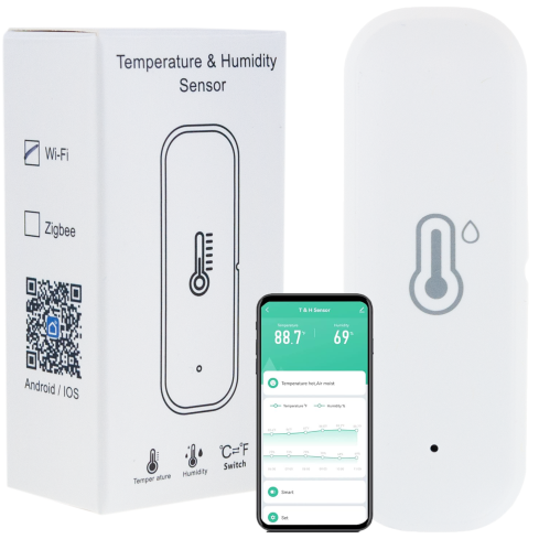 IM002 ČIDLO VLHKOSTI TEPLOMĚR TEPLOMĚR VLHKOMĚR WIFI