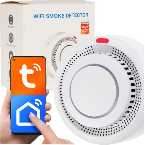 IM020 DETEKTOR KOUŘE POŽÁRNÍ DETEKTOR WIFI ALARM BEZDRÁTOVÝ DETEKTOR TUYA