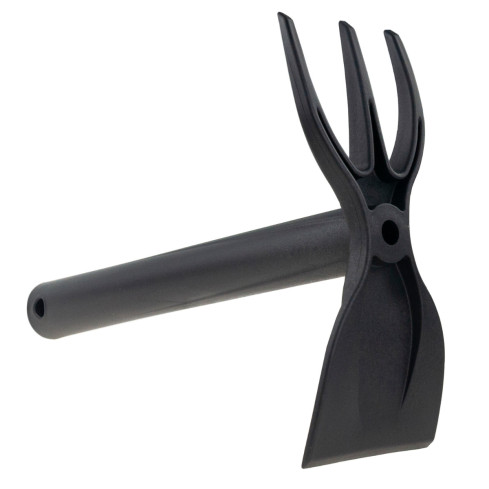 Inmo-S411: hook, hoe with tines, rake, hand cultivator, garden tines