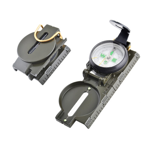 HH56 PROFESSIONELLER KOMPASS ABSCHLIESSBARER REISEKOMPASS ARMEE