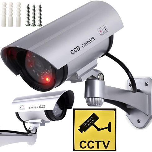 ZW70 KAMERA-ATTRAPPE IR LED AUSSEN KAMERA MIT DIODEN