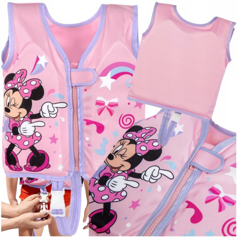 9101B Schwimmlernweste, Minnie Mouse Weste, für die Kleinsten, Bestway 9101B