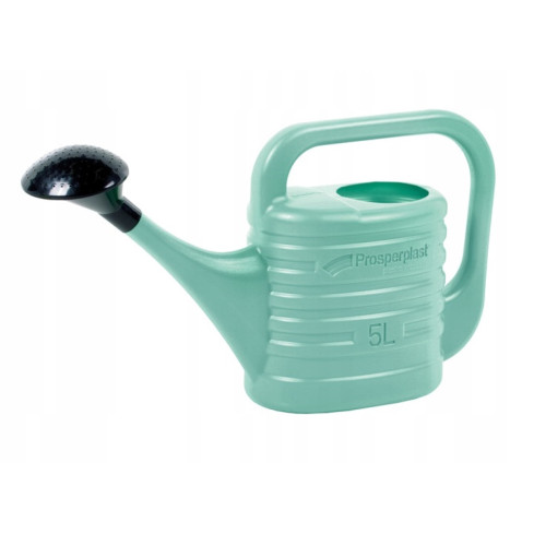 IKZ05-623u Garden watering can for watering flowers and vegetables, 5L, with strainer, universal, sage