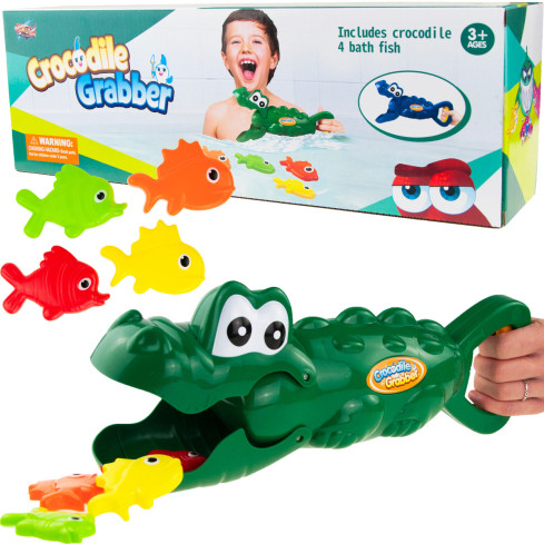 KSL745035 WASSERBAD SPIELZEUG STRANDBAD FISCHFÄNGER KROKODIL