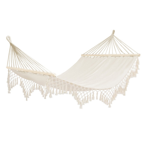 TG56032 Sturdy Garden Hammock with Stand and Boho Tassels
